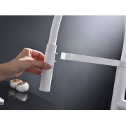 Смеситель Paulmark Leader Le214101-431, белый матовый