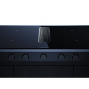 Варочная панель Kuppersbusch KMI 9850.1 SR-S Silver Chrome индукционная с вытяжкой