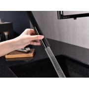 Смеситель Paulmark Tornado To213402-GB, глянцевый черный