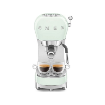 Кофемашина-эспрессо SMEG ECF02PGEU пастельный зеленый Кофемашина-эспрессо SMEG ECF02PGEU пастельный зеленый
