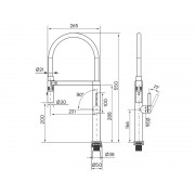 Смеситель Paulmark Leader Le214101-G, золото