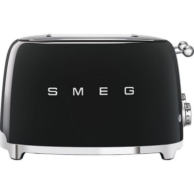 Тостер на 4 ломтика SMEG TSF03BLEU черный Тостер на 4 ломтика SMEG TSF03BLEU черный