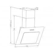 Вытяжка MEFERI AIRBOX60WH POWER