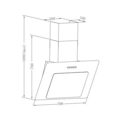 Вытяжка MEFERI AIRBOX60WH POWER Вытяжка MEFERI AIRBOX60WH POWER
