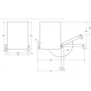 Холодильный шкаф для хранения шуб GRAUDE PK 70.0 B