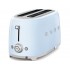 Тостер на 4 ломтика SMEG TSF02PBEU пастельный голубой Тостер на 4 ломтика SMEG TSF02PBEU пастельный голубой
