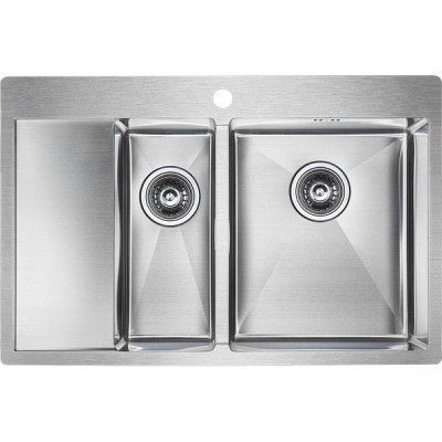 Мойка Paulmark Liga PM227851-BSR, брашированная нерж. сталь Мойка Paulmark Liga PM227851-BSR, брашированная нерж. сталь