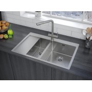 Мойка Paulmark Liga PM227851-BSR, брашированная нерж. сталь