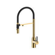 Смеситель Paulmark Magneto One Ma213188-SBG, светлое брашированное золото