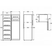 Морозильная камера MAUNFELD MFFR170W