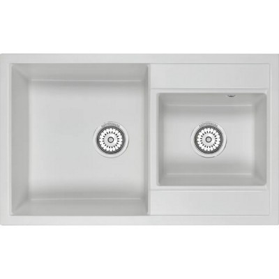 Мойка Kuppersberg MODENA 80 NL 1,5B1D белый Мойка Kuppersberg MODENA 80 NL 1,5B1D белый