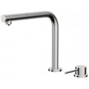 Смеситель Omoikiri Nara 2 Plus-S-BN латунь/нержавеющая сталь (4994369)