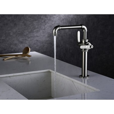 Смеситель Paulmark Loft Lo226006-NI, никель Смеситель Paulmark Loft Lo226006-NI, никель