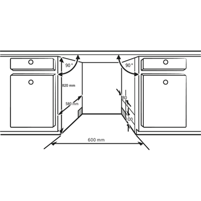 Посудомоечная машина Brandt BDJ424LB Посудомоечная машина Brandt BDJ424LB