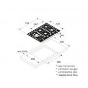 Варочная панель ASKO HG1776SB газовая