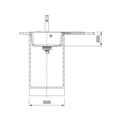 Мойка Franke CNG 611/211-78 TL, черный матовый, чаша слева (114.0639.726) Мойка Franke CNG 611/211-78 TL, черный матовый, чаша слева (114.0639.726)