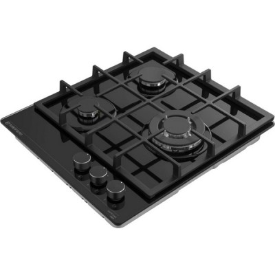 Варочная панель MEFERI MGH453BK GLASS POWER газовая Варочная панель MEFERI MGH453BK GLASS POWER газовая