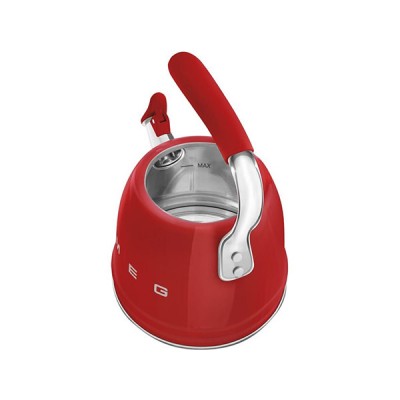 Чайник со свистком SMEG WKF01RD красный Чайник со свистком SMEG WKF01RD красный