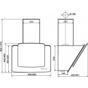 Вытяжка Elikor Кварц 90П-1000-Е4Д бежевый