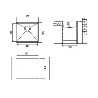 Мойка "Longran" Geos GES457.406 - 07 Alpina Мойка "Longran" Geos GES457.406 - 07 Alpina