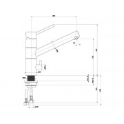Смеситель Longran Sprint Universal LM1391 - 58 Sabbia