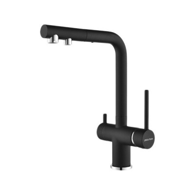 Смеситель Paulmark Serpentine Se213222-418, черный Смеситель Paulmark Serpentine Se213222-418, черный
