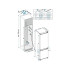 Холодильник Jacky's JR BW177NF встраиваемый Холодильник Jacky's JR BW177NF встраиваемый
