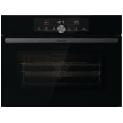 Духовой шкаф Gorenje BCM4547A10BG компактный с СВЧ