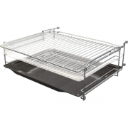 Духовой шкаф Gorenje BCM4547A10BG компактный с СВЧ