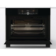 Духовой шкаф Gorenje BCM4547A10BG компактный с СВЧ