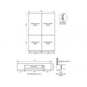 Холодильник HIBERG i-RFQB 550 NF встраиваемый