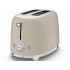 Тостер на 2 ломтика SMEG TSF01MLMEU лунный свет матовый Тостер на 2 ломтика SMEG TSF01MLMEU лунный свет матовый