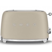 Тостер на 2 ломтика SMEG TSF01MLMEU лунный свет матовый