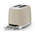 Тостер на 2 ломтика SMEG TSF01MLMEU лунный свет матовый Тостер на 2 ломтика SMEG TSF01MLMEU лунный свет матовый