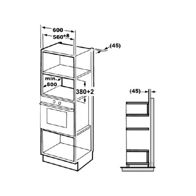 СВЧ - печь De Dietrich DMG2122W СВЧ - печь De Dietrich DMG2122W