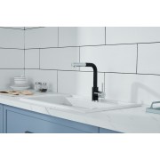 Смеситель Paulmark Kassel Ka214311-401, антрацит/хром