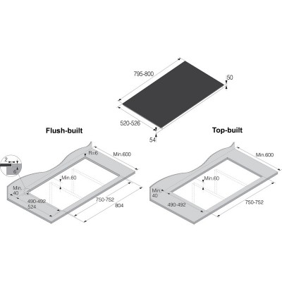 Варочная панель ASKO HI2841FBG1 индукционная Варочная панель ASKO HI2841FBG1 индукционная