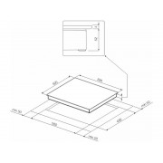 Варочная панель GRAUDE IK 60.2 BW индукционная