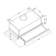 Вытяжка Korting KHP 5512 GN