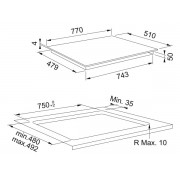 Варочная панель Franke FSM 804 I B BK (108.0606.110) индукционная