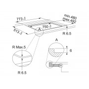 Варочная панель Franke FSM 804 I B BK (108.0606.110) индукционная