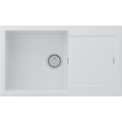 Мойка Paulmark Extensio 86 PM988650-WH, white Мойка Paulmark Extensio 86 PM988650-WH, white
