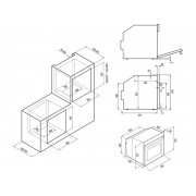 Духовой шкаф KRONA ASTRO 60 BL
