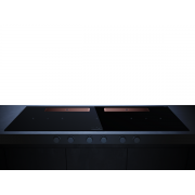 Варочная панель Kuppersbusch KMI 12850.0 SR-S Copper индукционная с вытяжкой