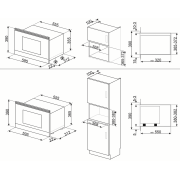 СВЧ - печь SMEG MP822PO
