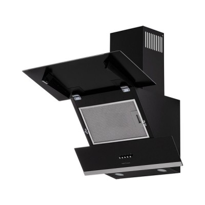 Вытяжка KRONA IRIDA 600 black push button Вытяжка KRONA IRIDA 600 black push button