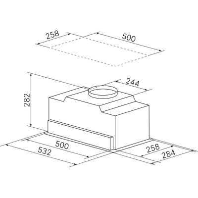 Вытяжка Kuppersbusch DEL 6550.0 W Вытяжка Kuppersbusch DEL 6550.0 W