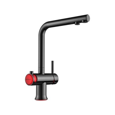 Смеситель Omoikiri Hotaru-GM-R латунь/вороненая сталь/красный (4994026) Смеситель Omoikiri Hotaru-GM-R латунь/вороненая сталь/красный (4994026)