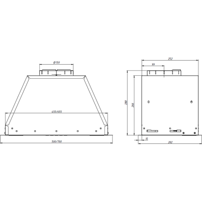 Вытяжка Franke VERA 72 SS (305.0712.220) Вытяжка Franke VERA 72 SS (305.0712.220)