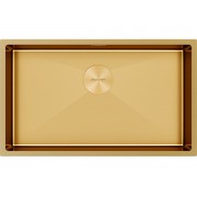 Мойка Paulmark Next 74 uni PM217444-BG, брашированное золото